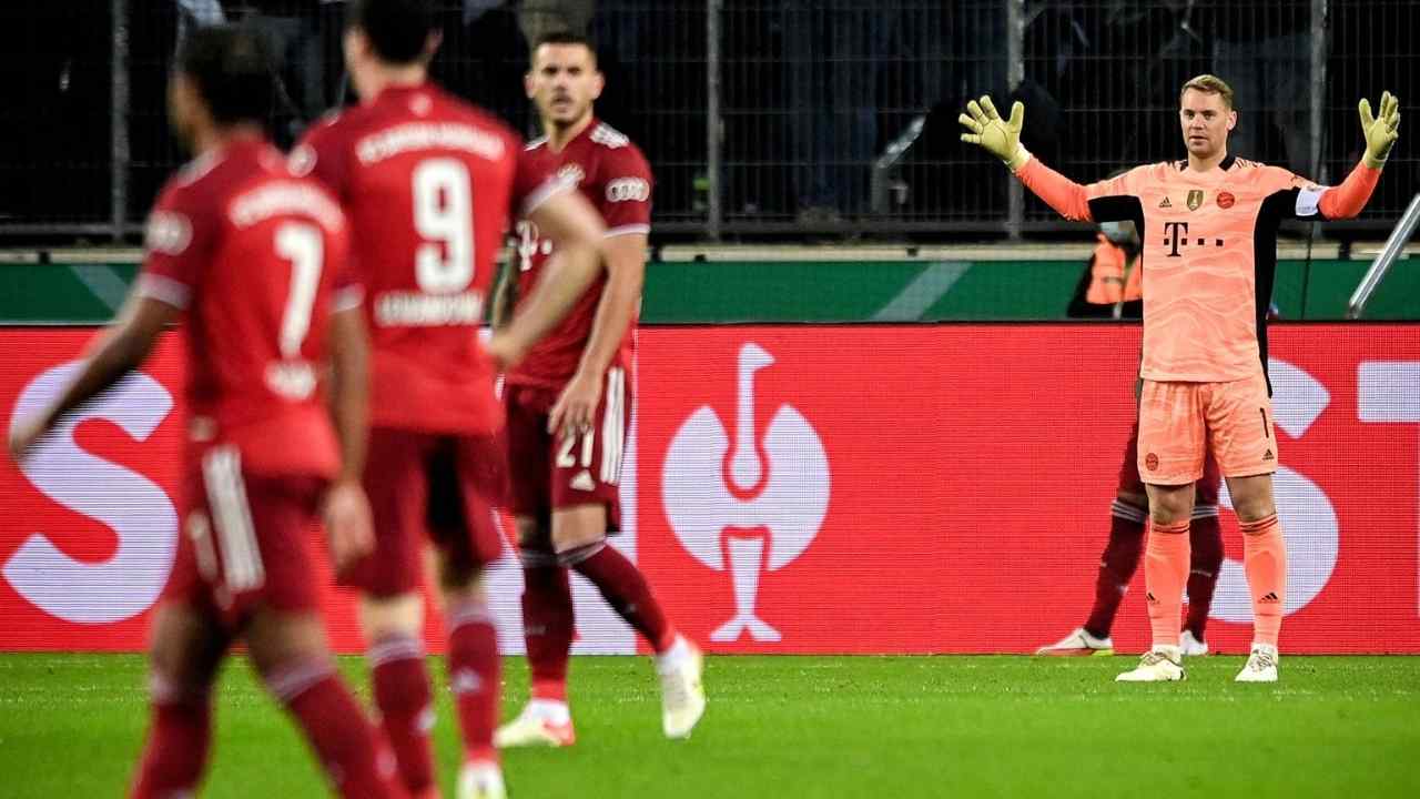 ¡Sorpresa! Bayern se despide de la Copa con goleada de Monchengladbach