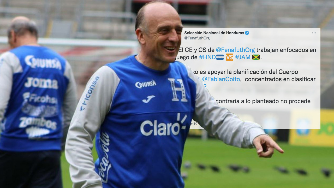 La Fenafuth reitera su respaldo a Fabián Coito y su cuerpo técnico