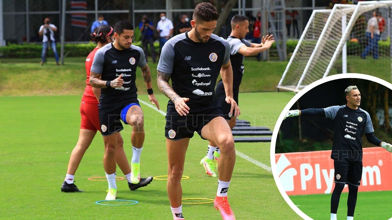 Luis Fernando Suárez trabaja con el equipo completo tras las incorporaciones de Juan Vargas y Keylor Navas
