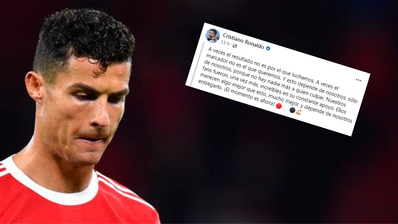 Cristiano Ronaldo pide perdón tras la humillante derrota ante el Liverpool en Old Trafford