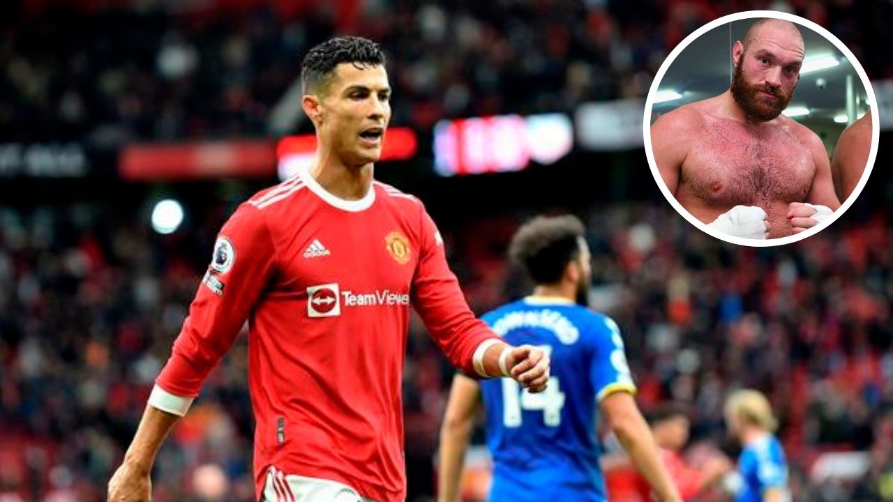 Cristiano Ronaldo es desafiado por el boxeador campeón del mundo en peso pesado