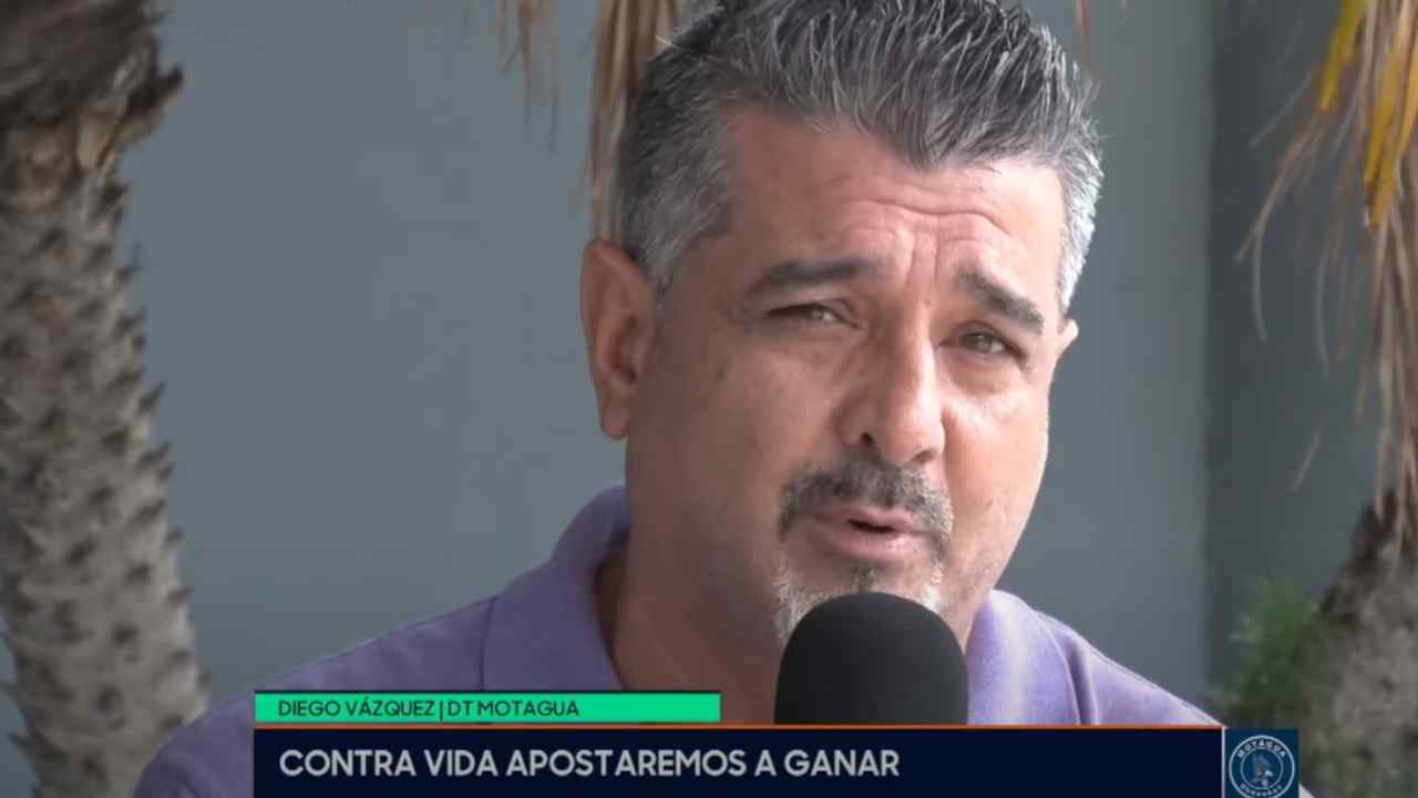 Diego Vázquez habla sobre el partido ante Vida: 'Es nuestro próximo rival y apostamos a ganar'