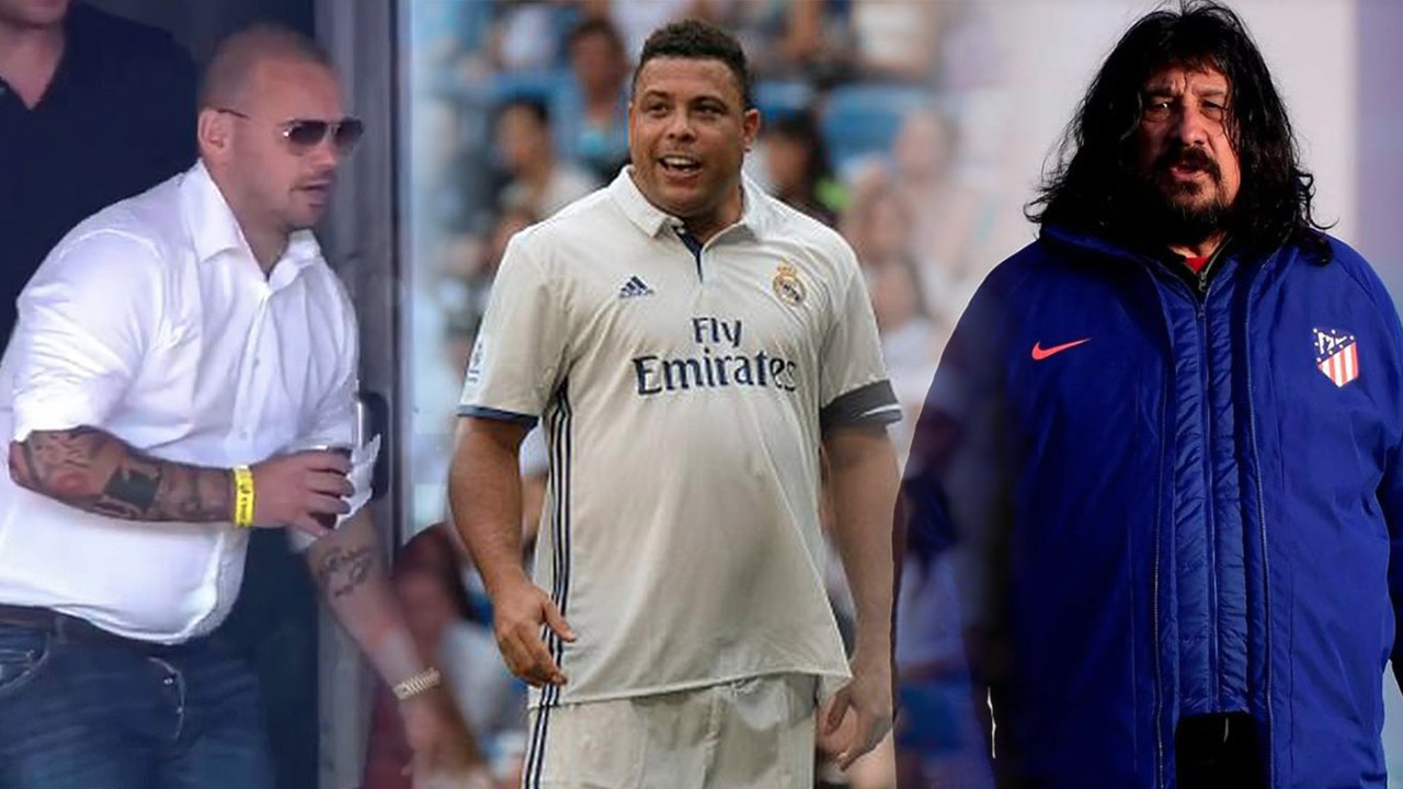 Los 5 jugadores que se engordaron tras retirarse del fútbol