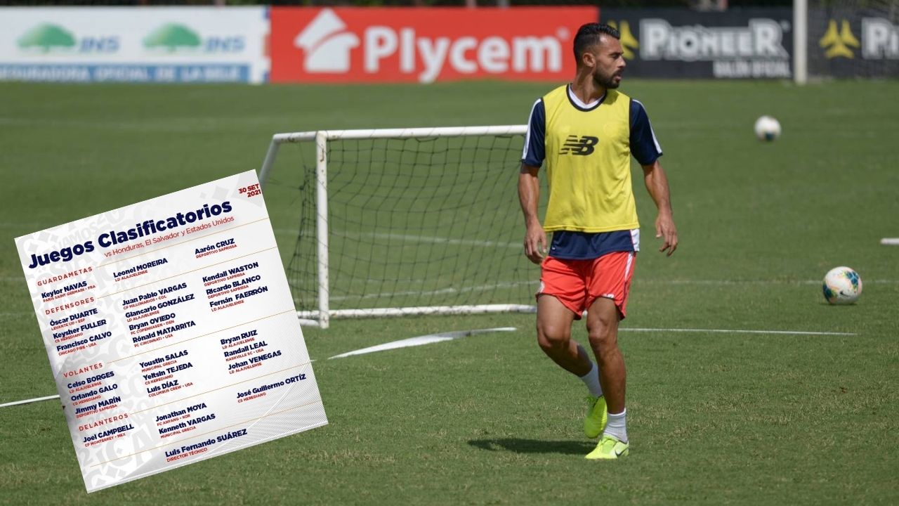 Futbolista tico pide no ser tomado en cuenta por la selección de Costa Rica para juegos eliminatorios de octubre