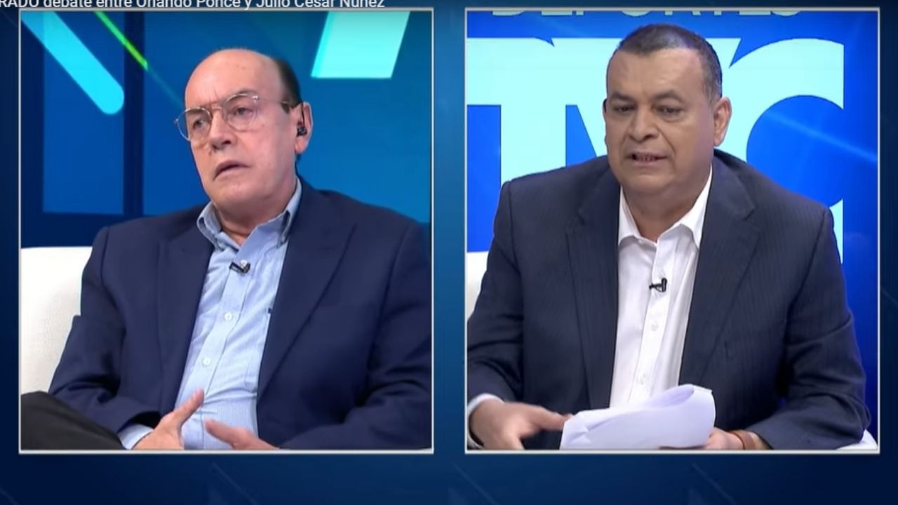 Acalorado debate entre Ponce Morazán y Julio Núñez sobre el futuro de la Selección de Honduras