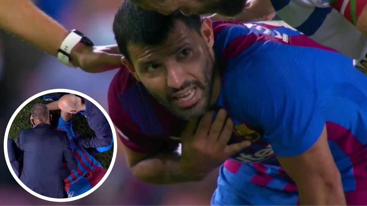 Lo último que se informa sobre el estado de salud del Kun Agüero