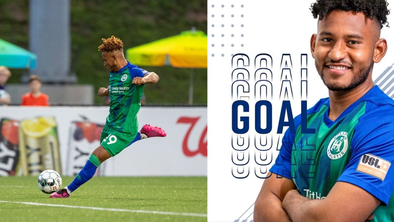 ¡Sigue enrachado! Juan Carlos Obregón marca su octavo gol con el Hartford