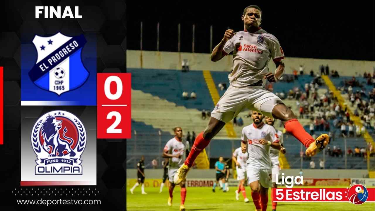 ¡Ruge el león! Olimpia con 10 hombres supera al Honduras Progreso en el Morazán