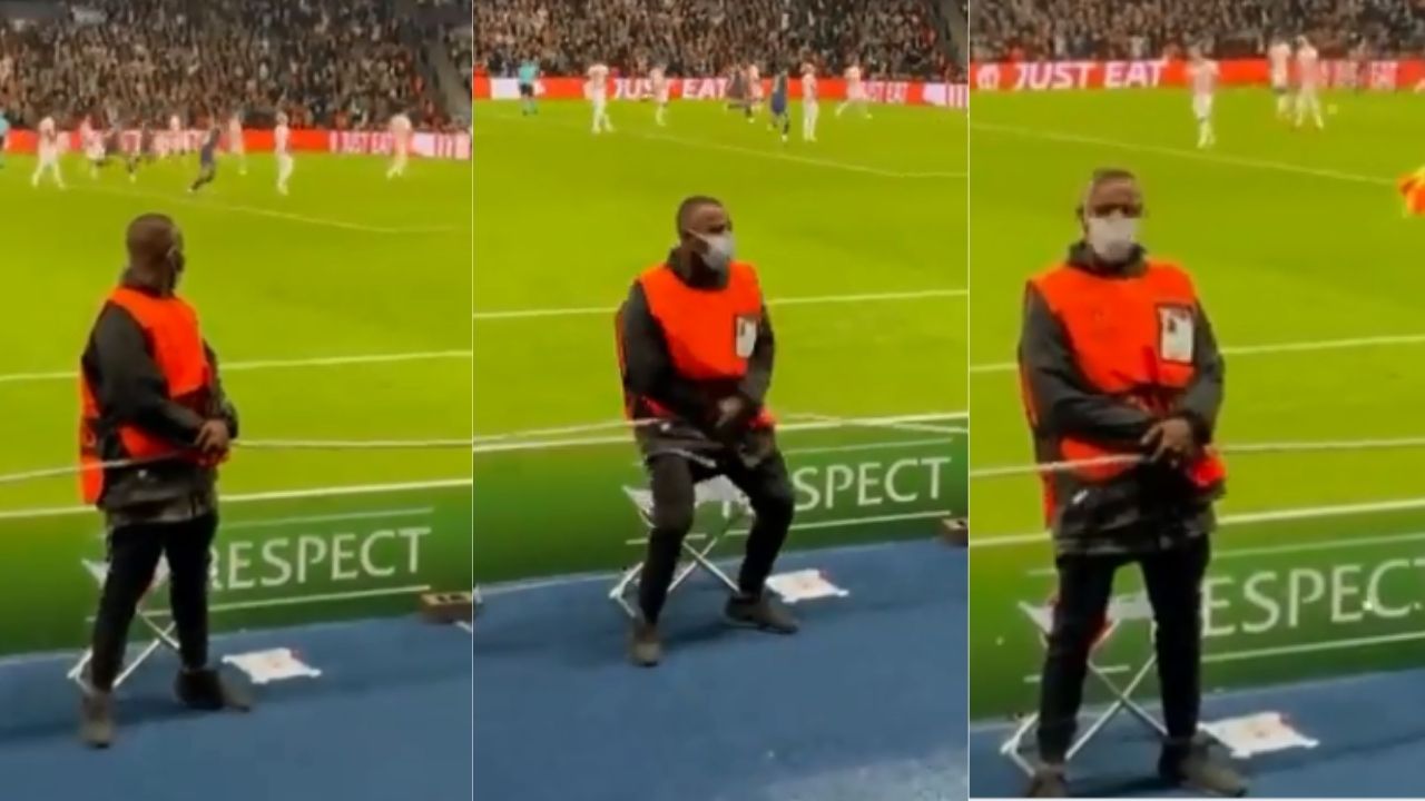 Vídeo muestra cómo un trabajador del Parque de los Príncipes festeja el penal ejecutado por Lionel Messi
