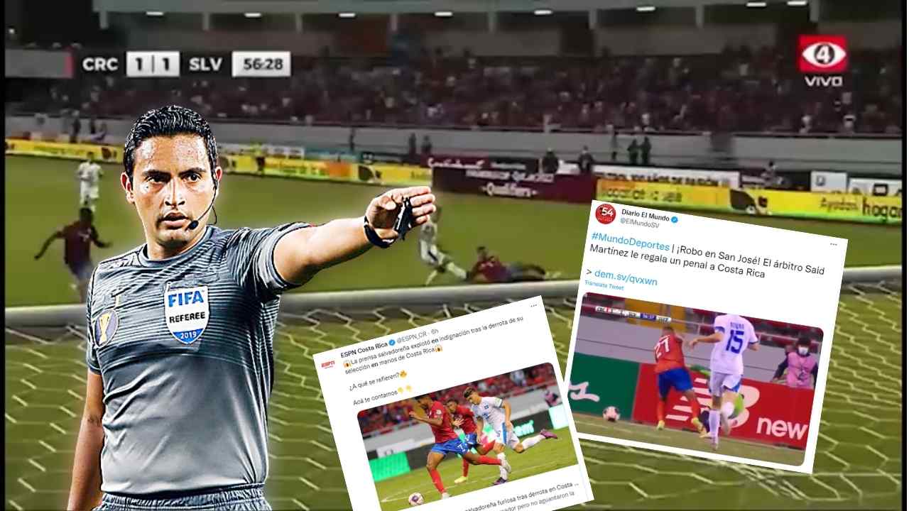Prensa salvadoreña furiosa contra Said Martínez por su polémica en Costa Rica