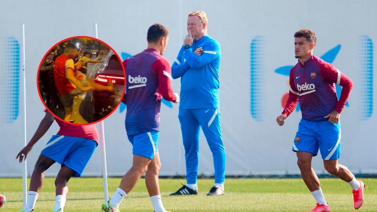Ronald Koeman habla de los incidentes tras el clásico: 'Es gente con problemas'