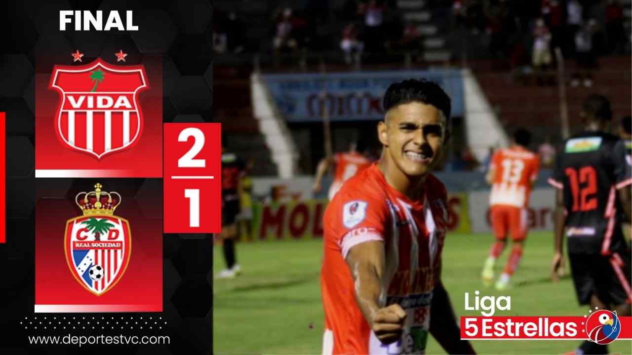 ¡Con golazo! Vida vence al Real Sociedad y tiene en su 'Palma' el liderato