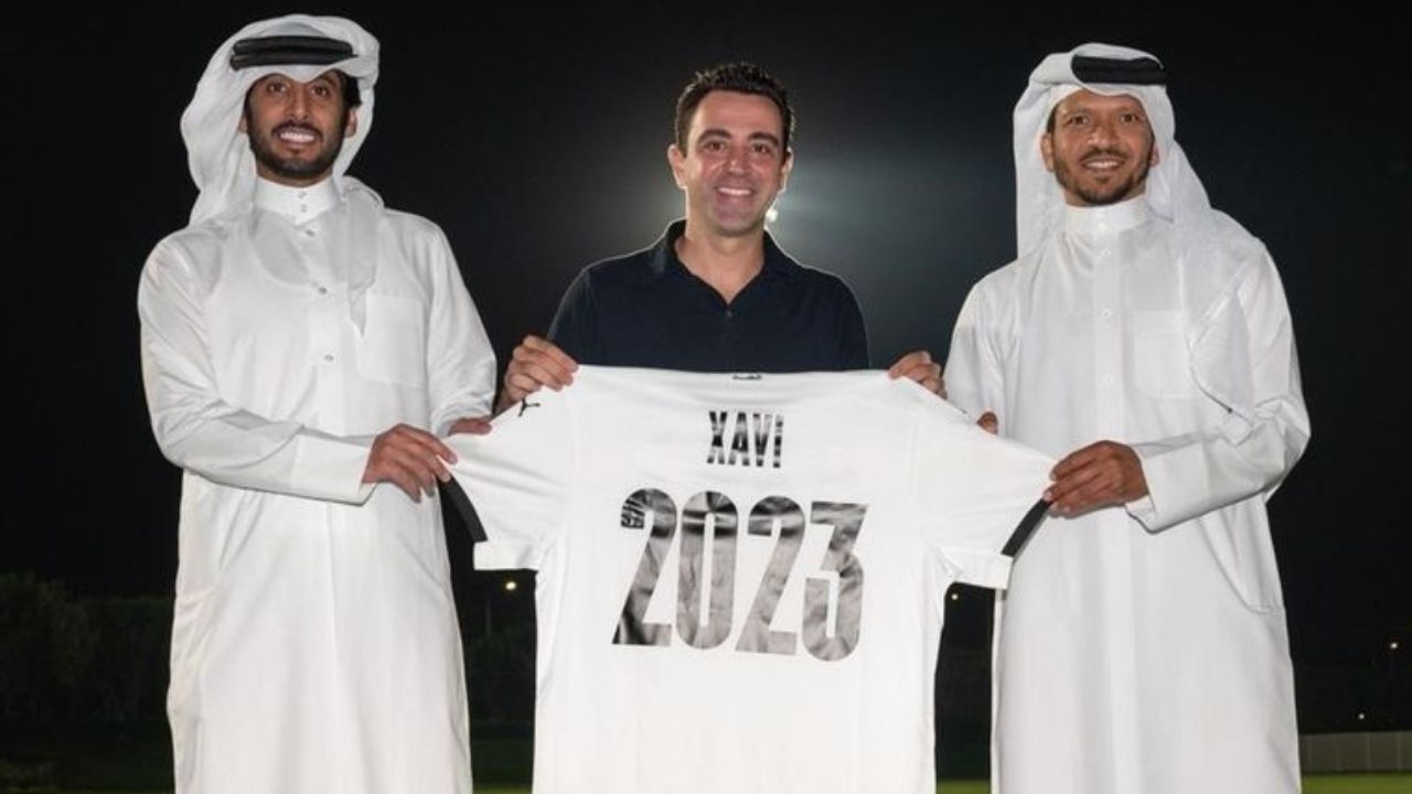 Club qatarí que dirige Xavi revela cuál sería el futuro del técnico español