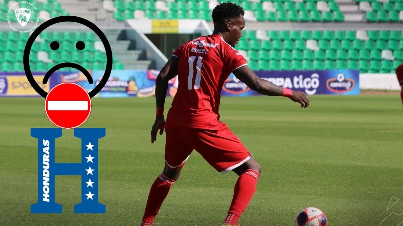 Royal Pari lamentó la no convocatoria de Rubilio Castillo a la Selección de Honduras