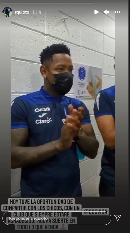 La visita especial que recibió el Vida previo al partido ante Real España