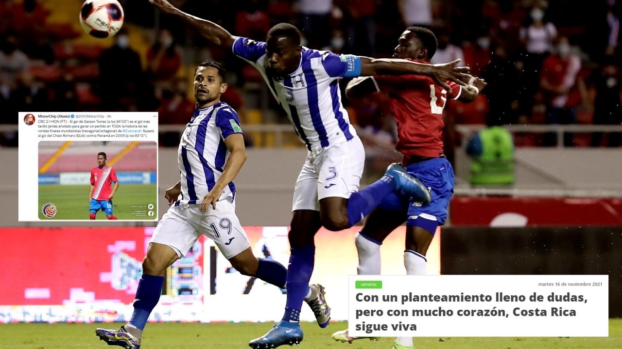 Así reaccionó la prensa internacional por una nueva derrota de Honduras ante Costa Rica