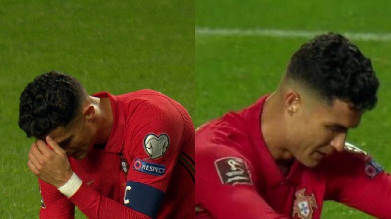 Las lágrimas de Cristiano Ronaldo tras derrota de Portugal ante Serbia