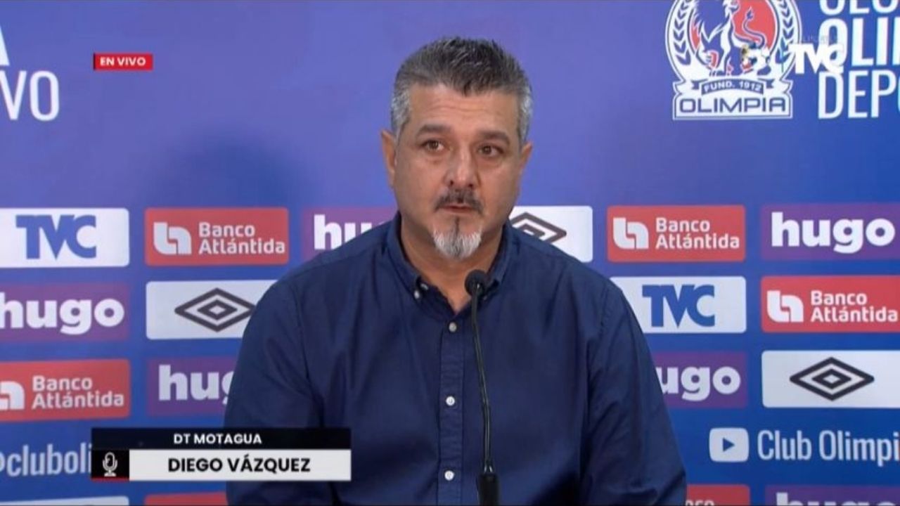 Diego Vazquez alabó el esfuerzo del Olimpia y admite que el empate fue justo