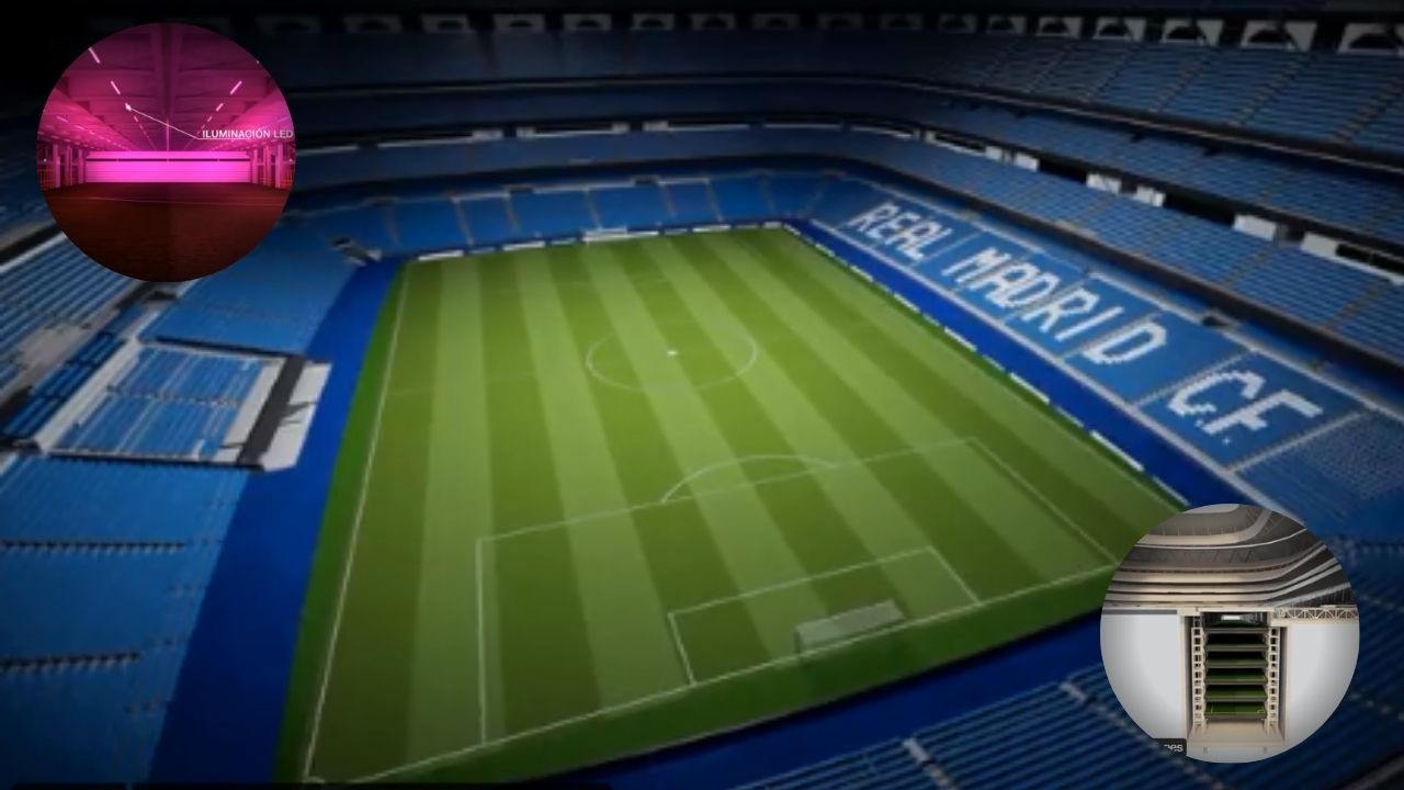 Real Madrid muestra como cuidará la grama del nuevo Santiago Bernabéu
