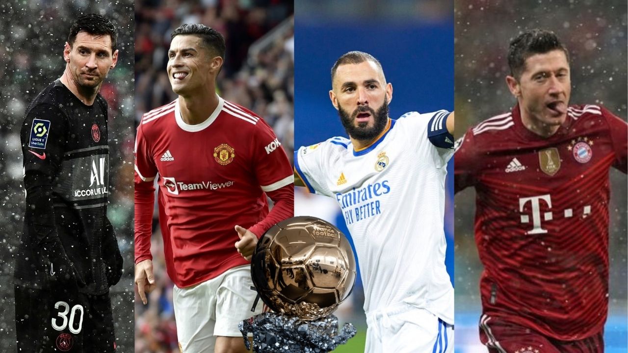 Balón De Oro 2021: Messi, Benzema, Cristiano o Lewandowski son los principales candidatos