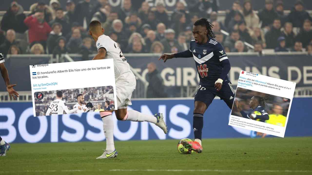 Así reaccionó la prensa internacional tras la anotación del Alberth Elis ante el PSG