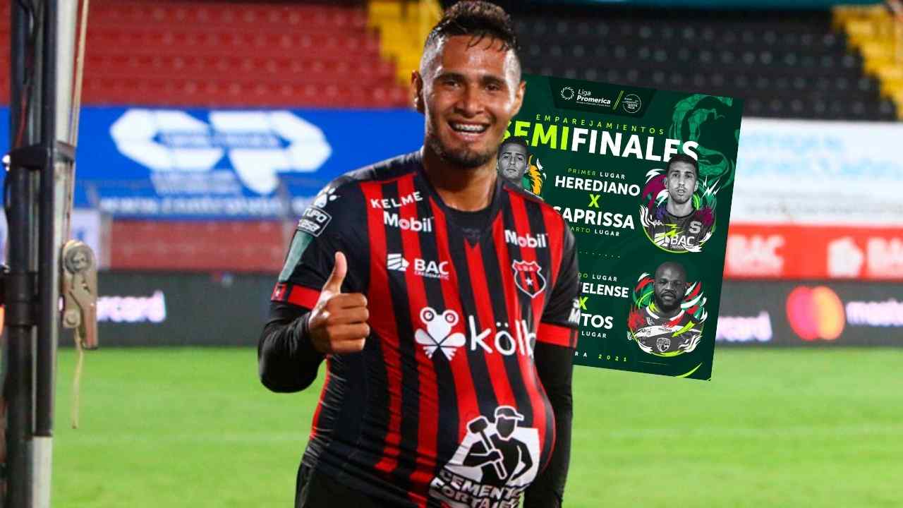 Alex López y Alajuelense ya conocen su rival de semifinales en Costa Rica