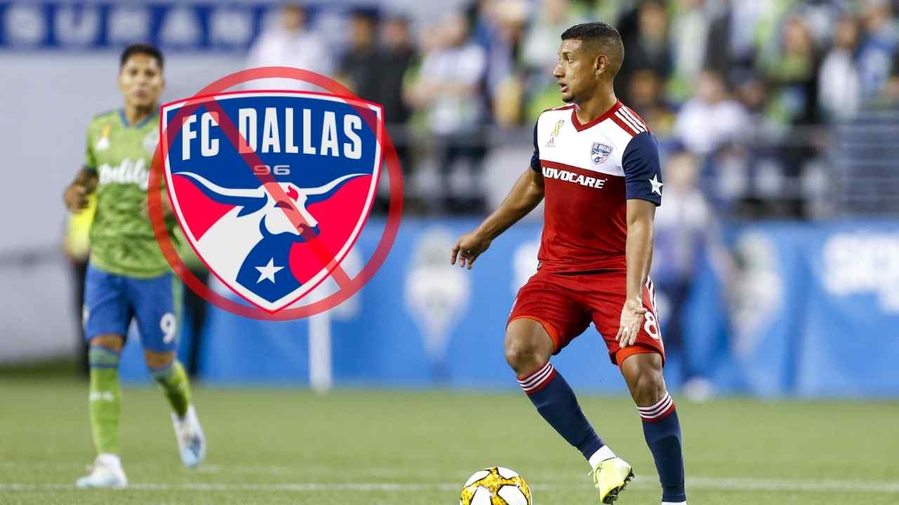 Bryan Acosta queda fuera del FC Dallas de la MLS