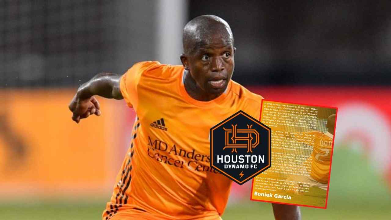 ¡Fin de una era! Boniek García se despide del Houston Dynamo con sentido mensaje