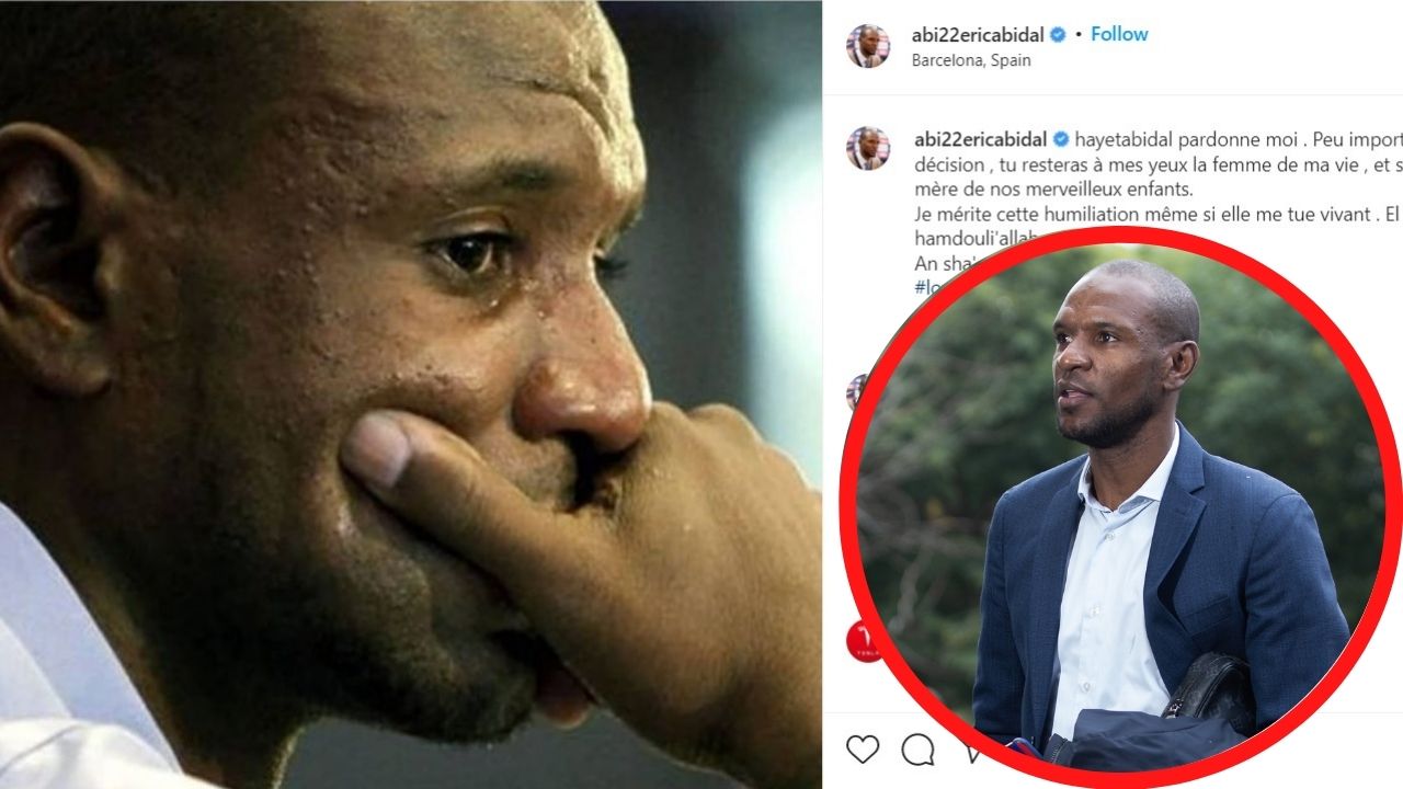La dramática forma en la que Eric Abidal le pidió perdón a su esposa por haberle sido infiel