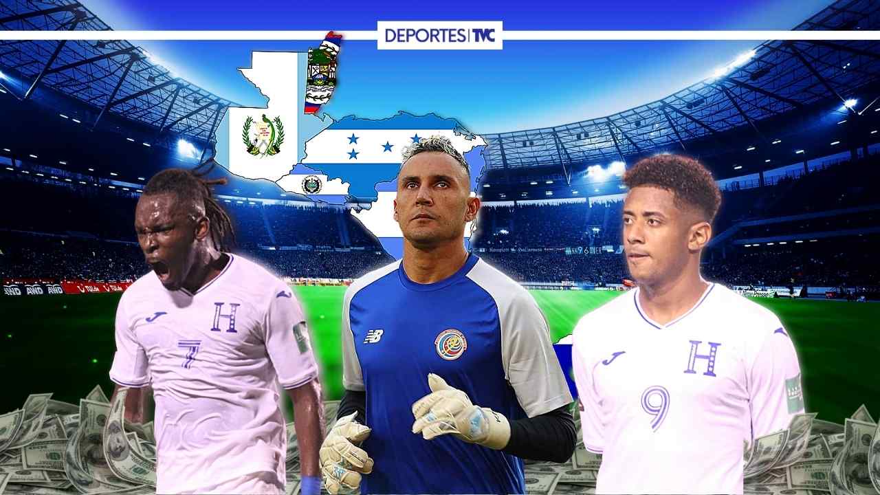 El once más valioso de Centroamérica según Transfermarkt, con cinco catrachos
