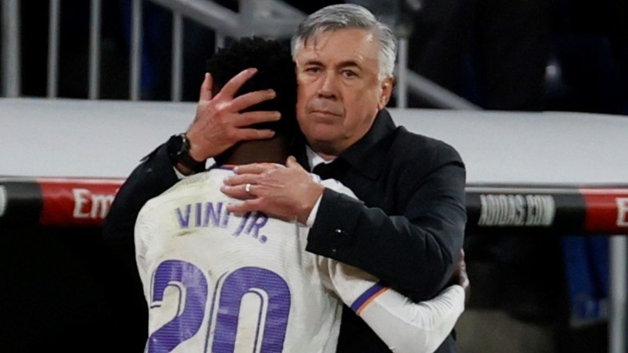 Carlo Ancelotti elogia el momento de Vinicius con el Real Madrid: 'Tiene algo especial'