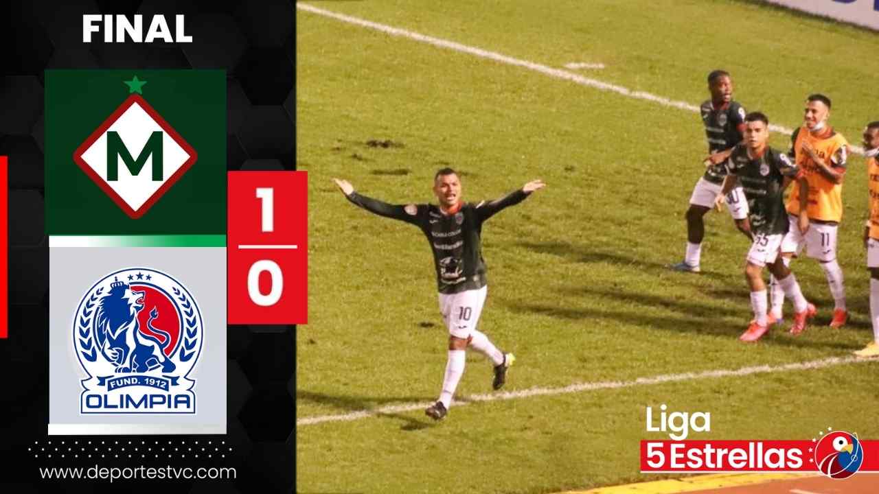 ¡Triunfo Verde! Marathón toma una leve ventaja ante Olimpia en el Olímpico