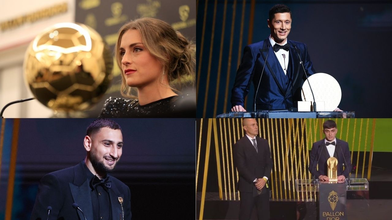 Alexia Putellas, Robert Lewandowski, Gianluigi Donnarumma y Pedri recibieron otros premios