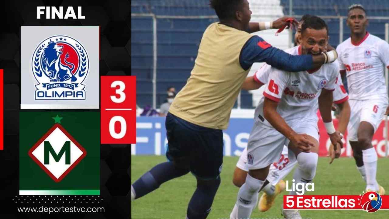 ¡Goleada merengue! Olimpia remonta ante Marathón y sella su pase a semifinales