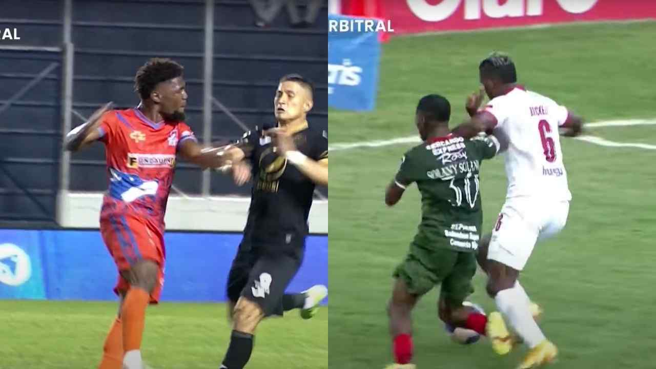 El análisis de las jugadas polémicas en los repechajes de Motagua vs UPN y Olimpia vs Marathón