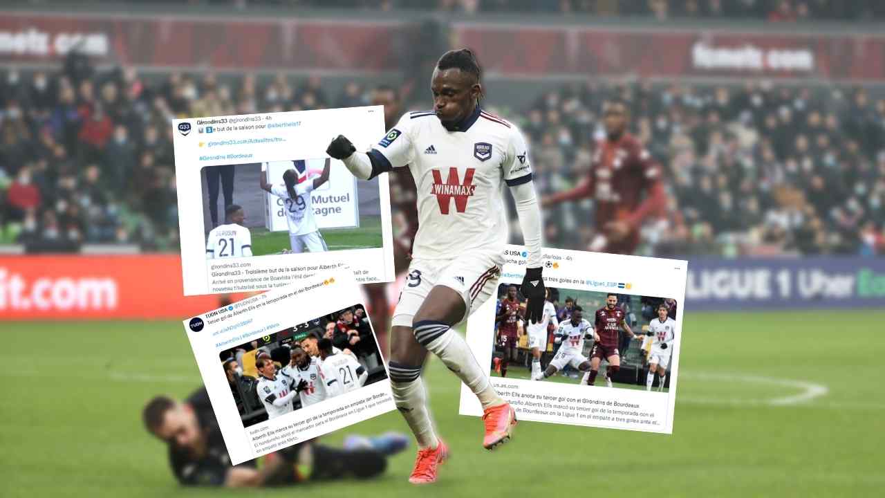 Prensa internacional reacciona tras la anotación de Alberth Elis con el Bordeaux