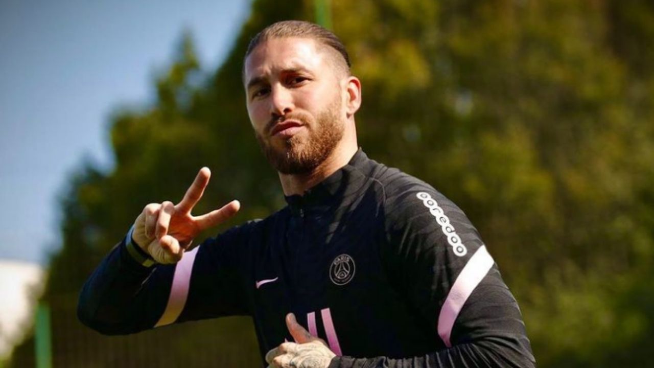 Tras 4 meses sin debutar con el PSG, Sergio Ramos vuelve al entrenamiento colectivo