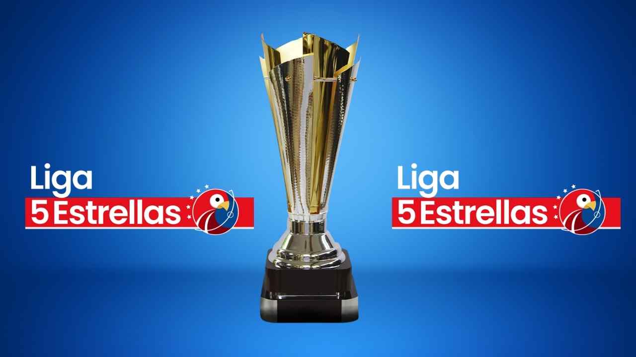 ¡Renovada! Así es la nueva copa de la Liga 5 Estrellas para el Apertura 2021-22
