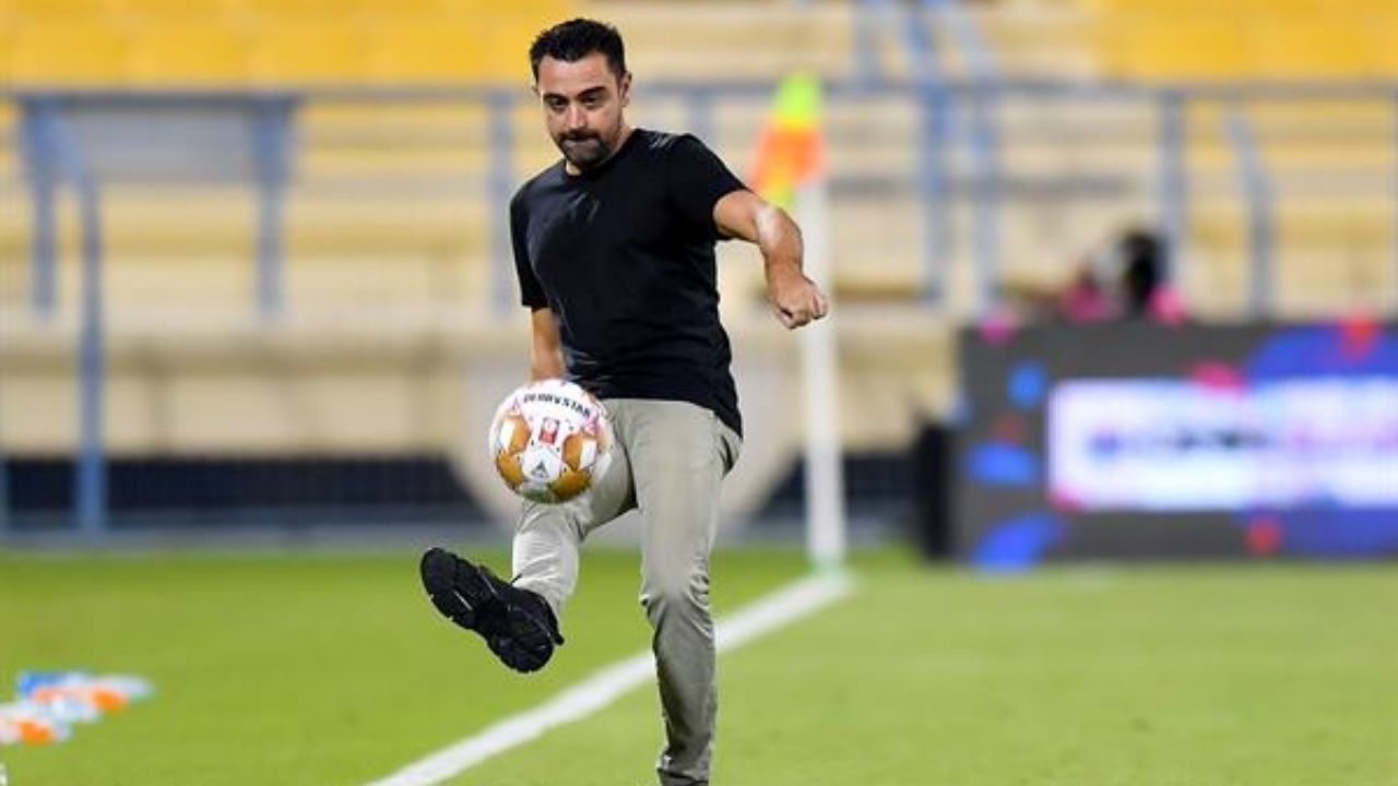 Primera reacción de Xavi como entrenador del Barcelona