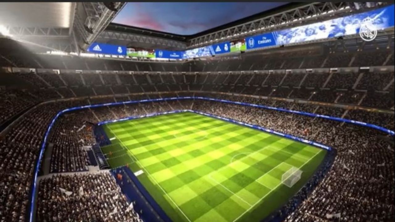 Real Madrid sigue 'alucinando' el diseño futurista del nuevo Santiago Bernabéu
