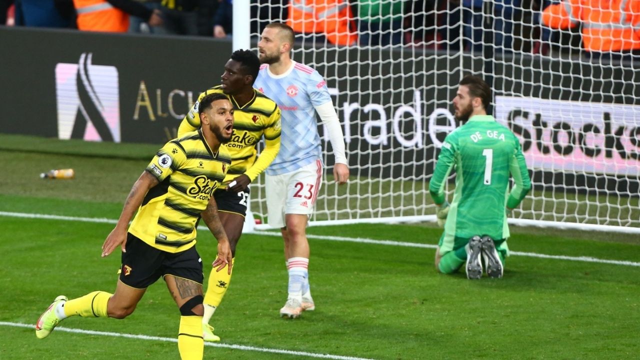 Endemoniada goleada del Watford al Manchester United de Cristiano Ronaldo y Solksjaer