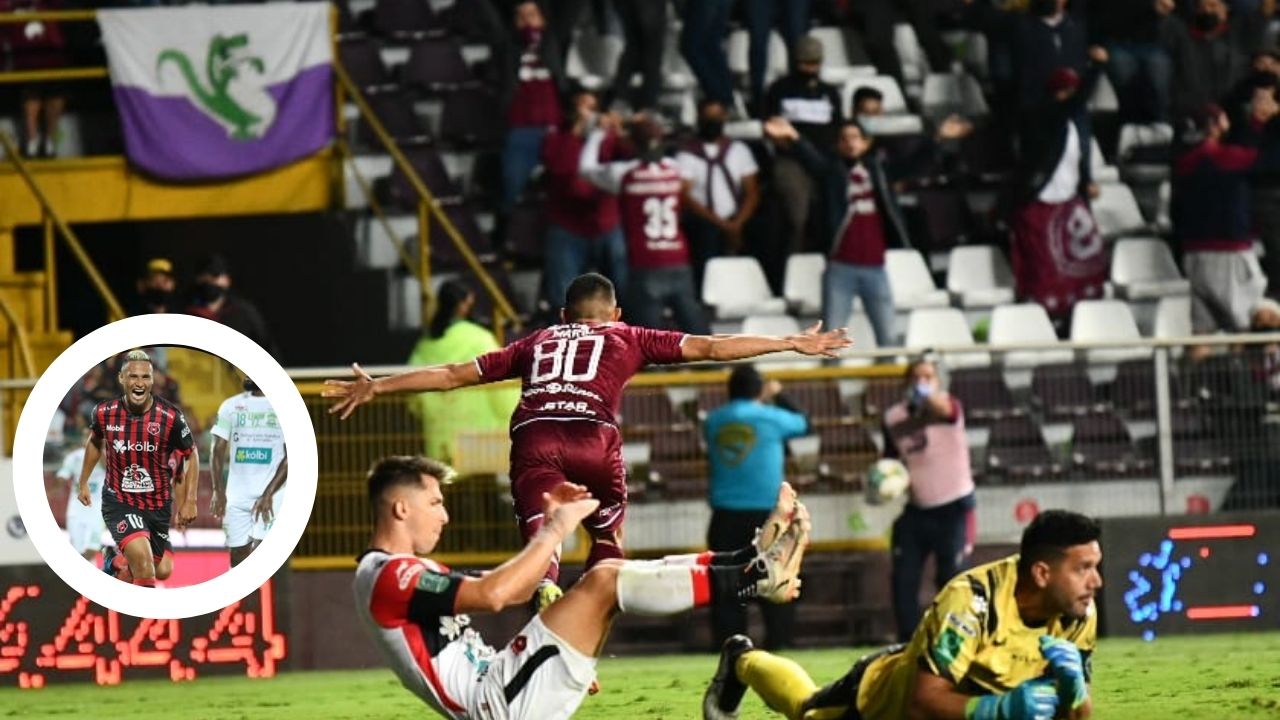 Saprissa pegó primero ante el Alajuelense de Alex López en la final de ida en Costa Rica