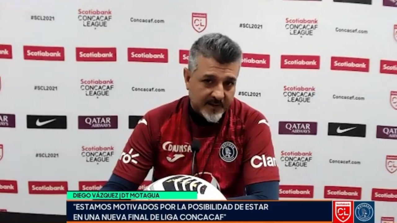 Diego Vazquez: Motagua saldrá a hacer daño y a buscar goles ante el Forge