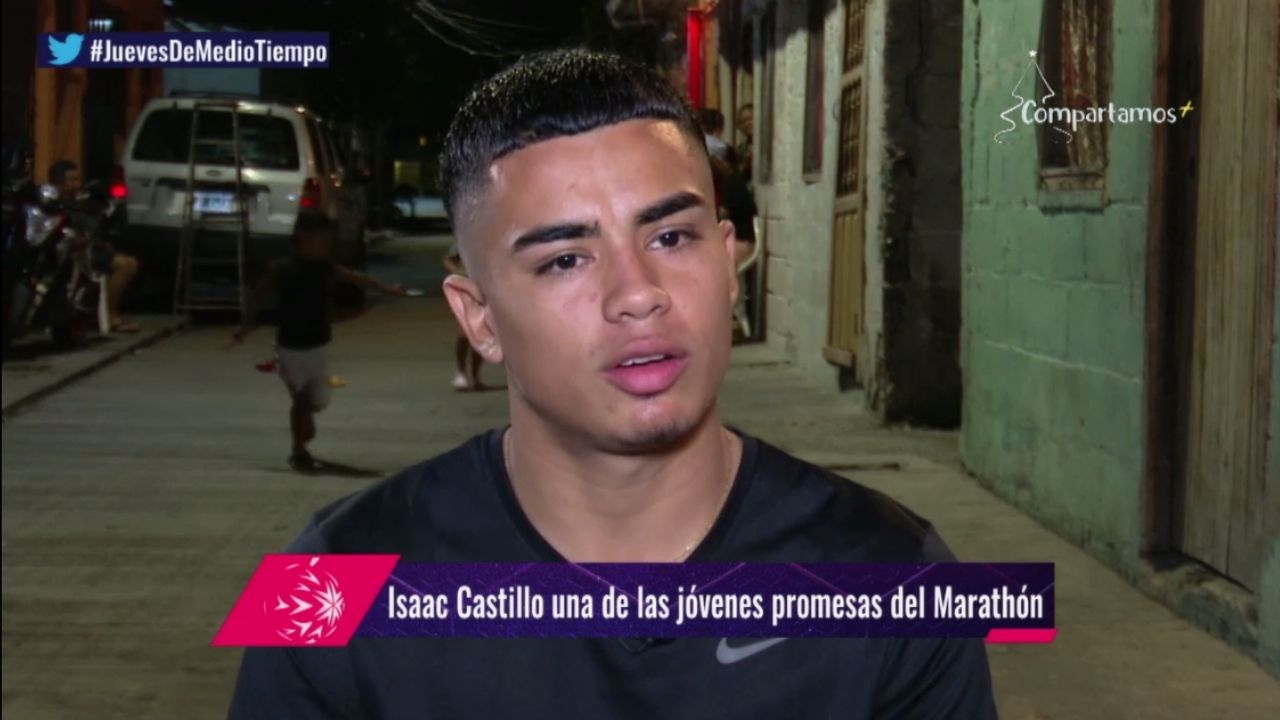 Isaac Castillo, promesa de Marathón, confiesa cuál fue el gol que lo ha hecho llorar