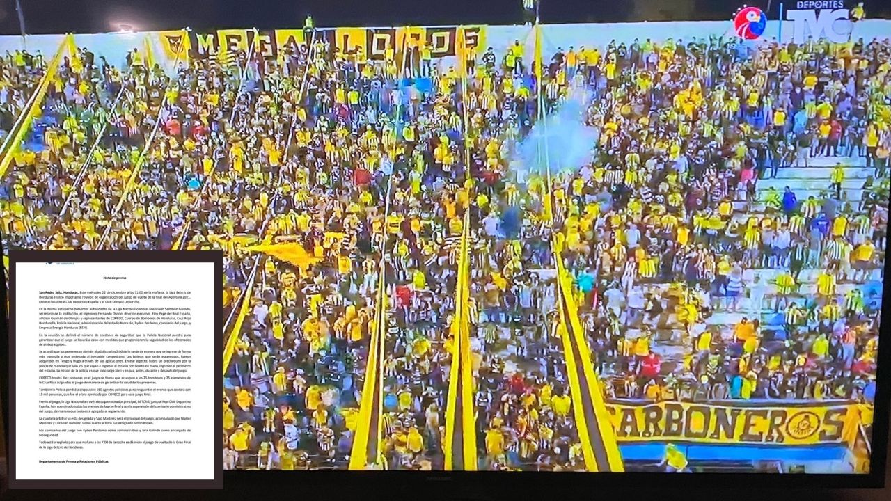 Liga Nacional emite recomendaciones a los aficionados que asistan al Estadio Morazán