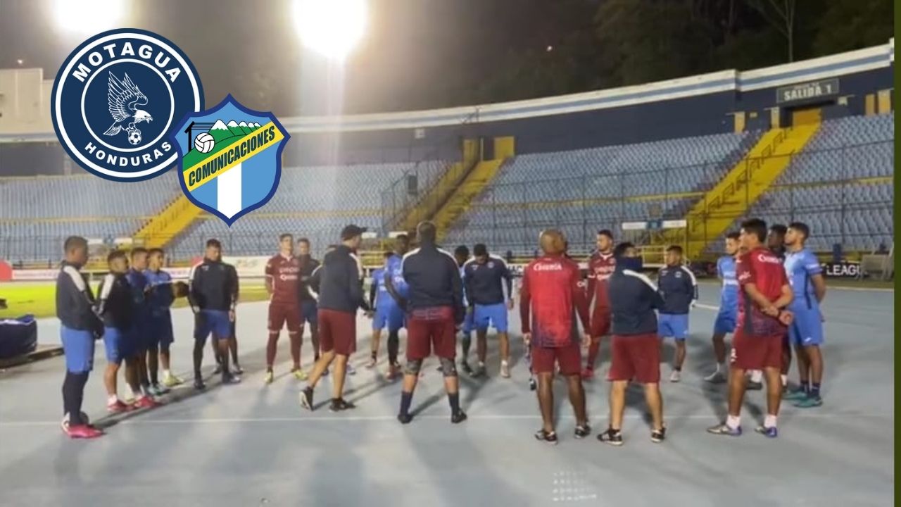 Motagua realizó su entrenamiento en Guatemala y este podría ser un posible 11 ante Comunicaciones