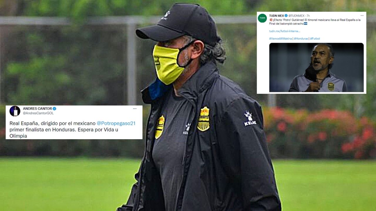 Prensa mexicana llenó de elogios al Potro Gutiérrez por clasificar a su primera final en Honduras