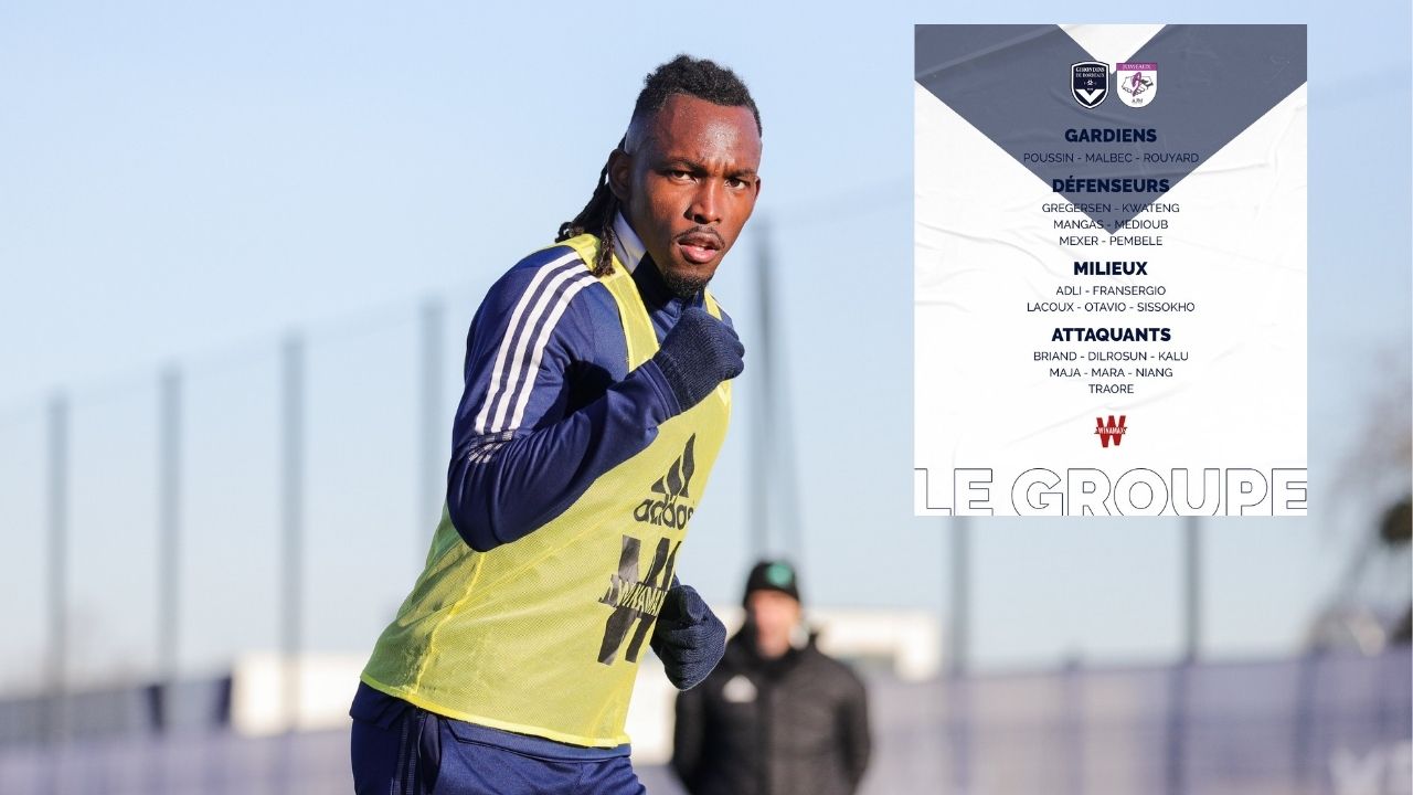 Alberth Elis, el gran ausente del Burdeos para la Copa de la Liga en Francia