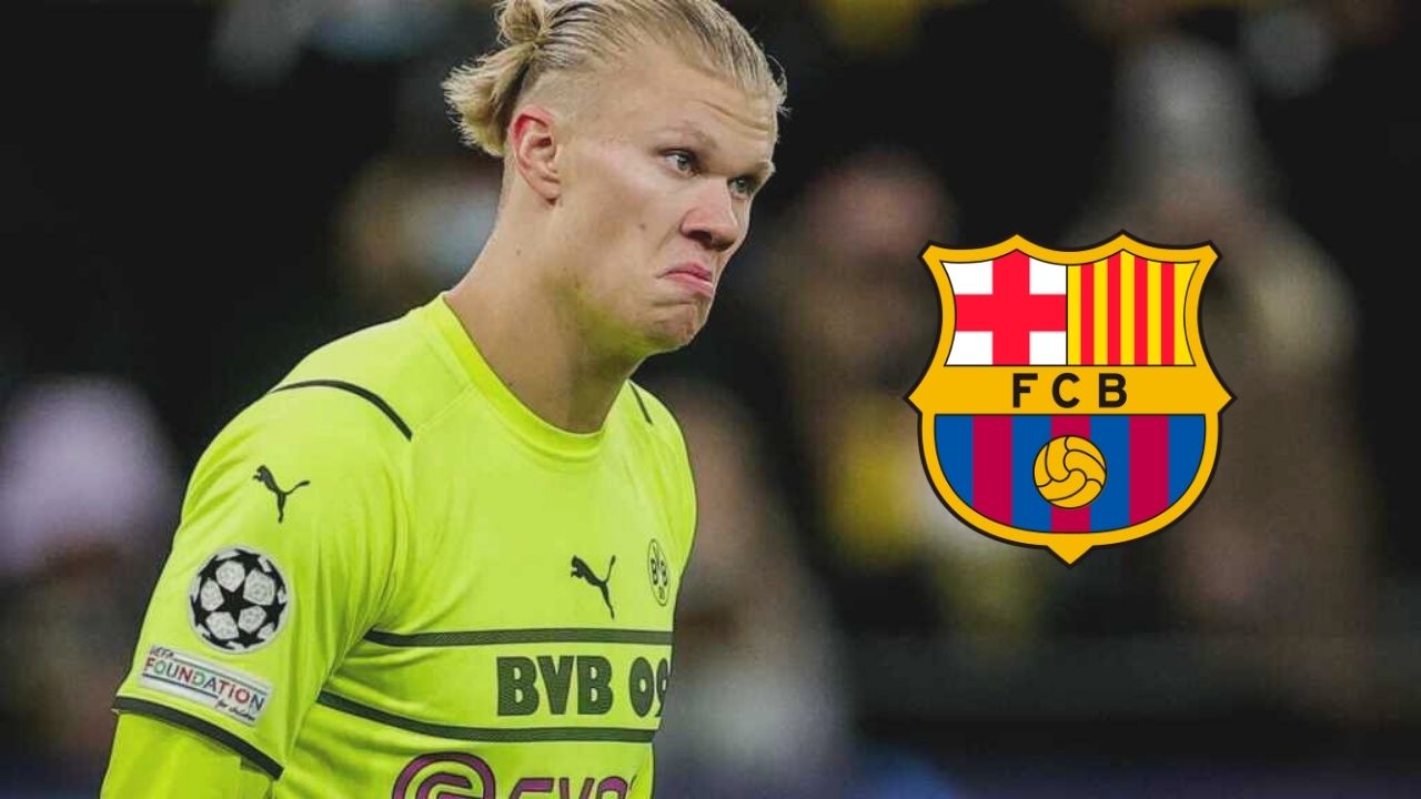 Erling Haaland se aleja del Barcelona y tiene una simple razón