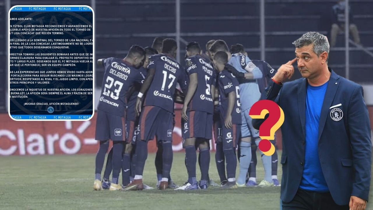 Motagua no ratifica a Diego Vazquez y anuncia que evaluará su proyecto